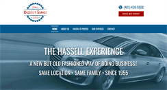 Desktop Screenshot of hassellsgarage.com