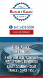 Mobile Screenshot of hassellsgarage.com